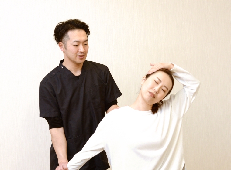 アフターケアと体操指導