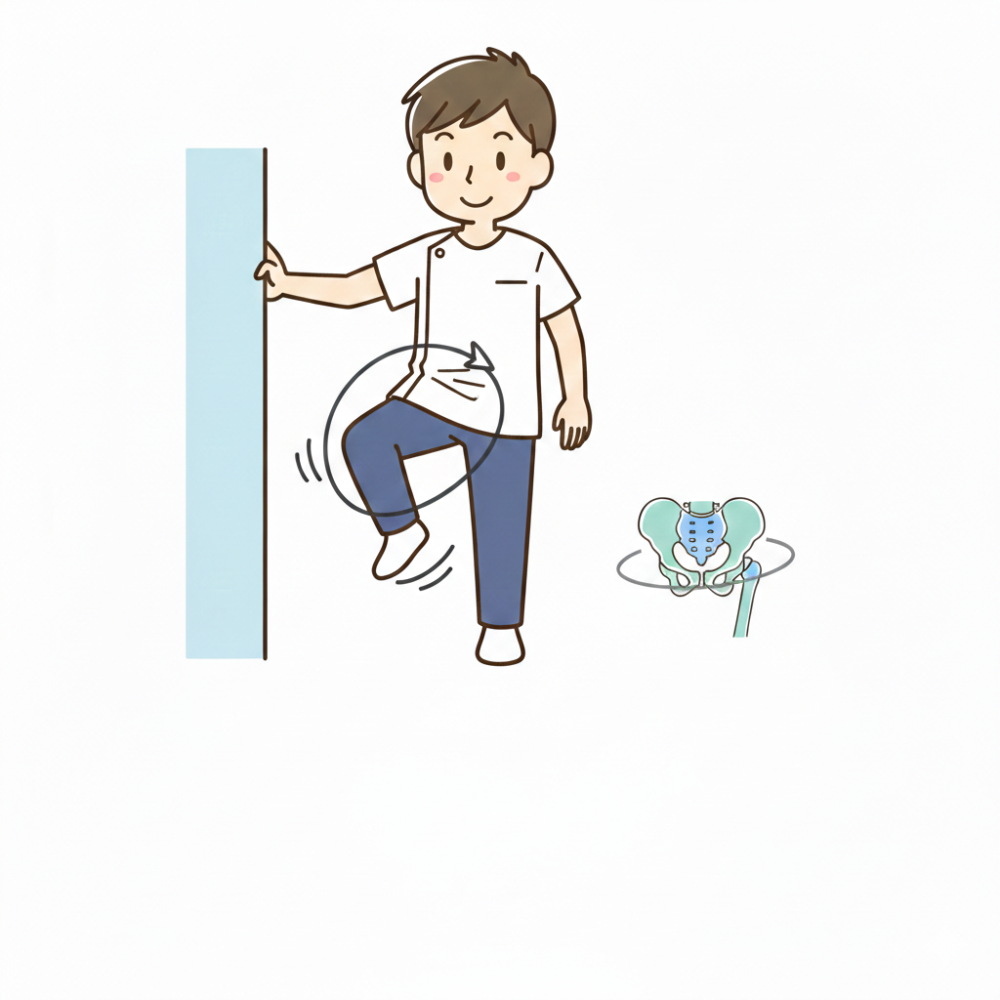 1日1万歩はもう古い？「1分間の股関節回し」で得られる効果